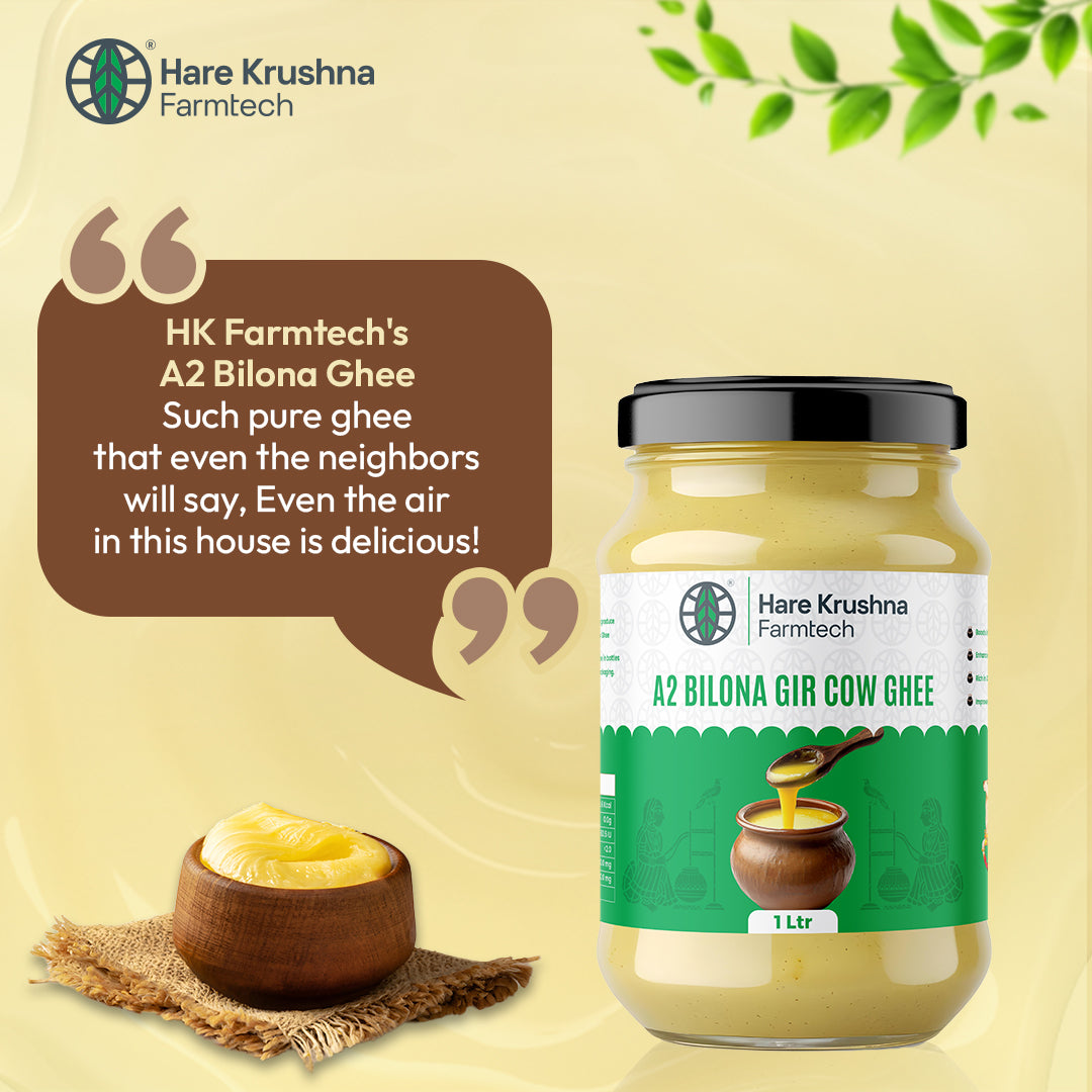 Pure Desi Bilona Gir Cow A2 Ghee