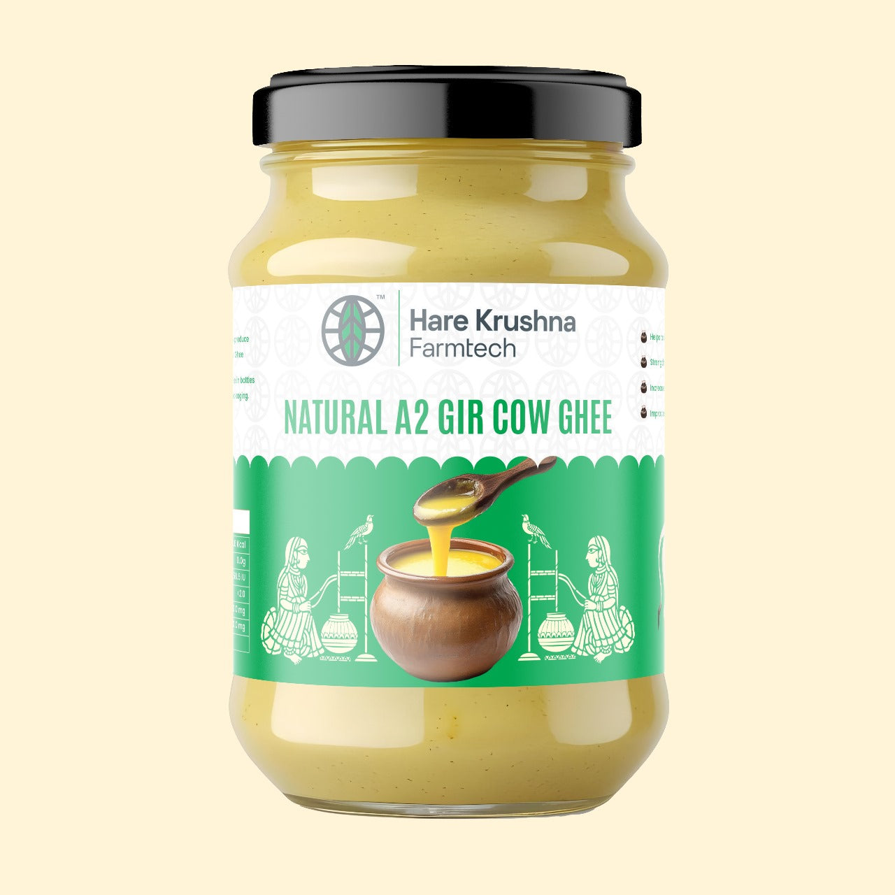 Pure Desi Bilona Gir Cow A2 Ghee