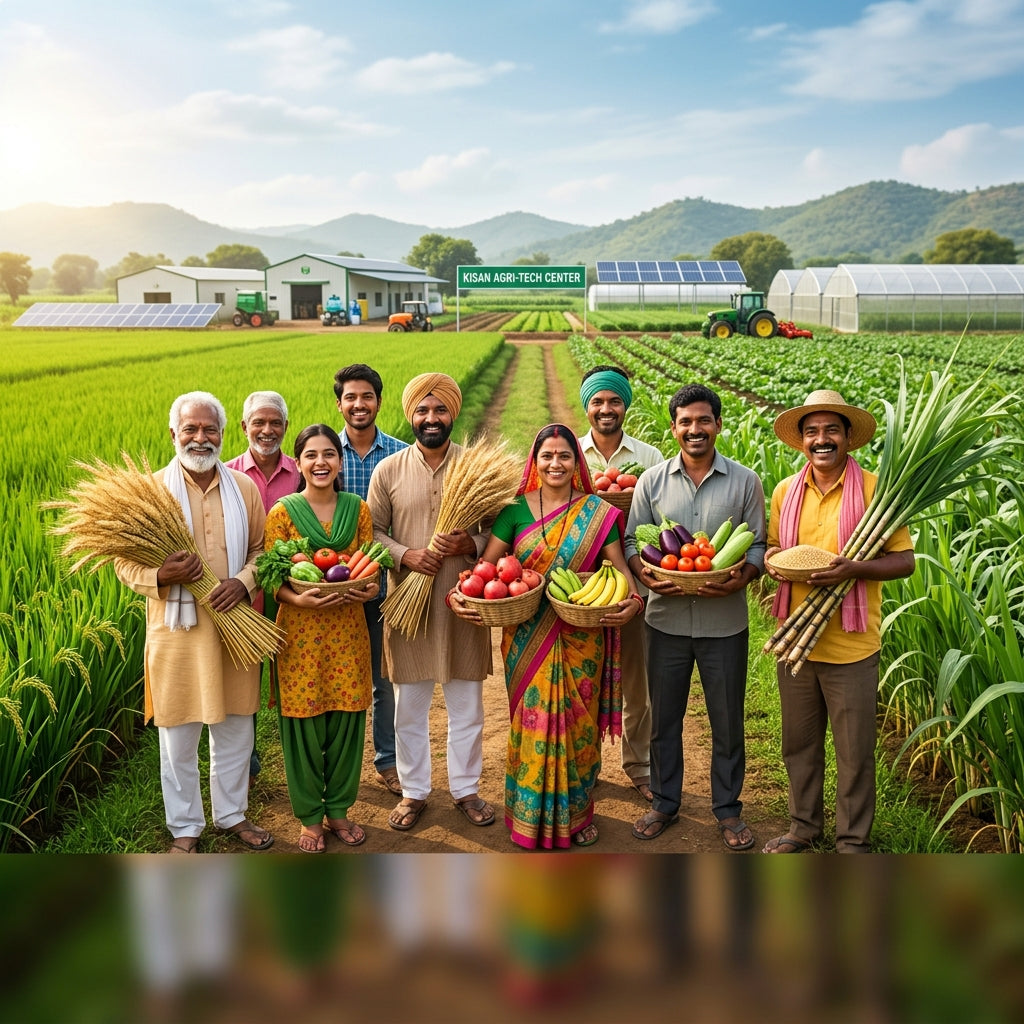 Happy Indian Farmers HK Farmtech Success Stories